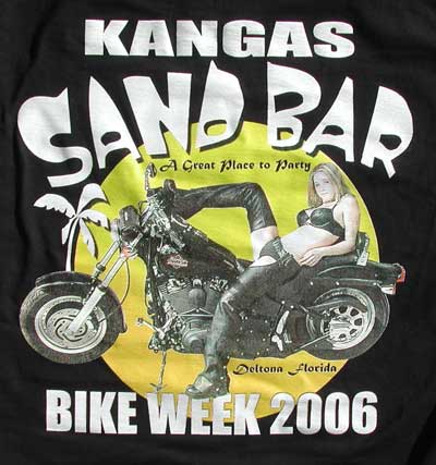KANGAS SANDBAR PHOTO SHIRT