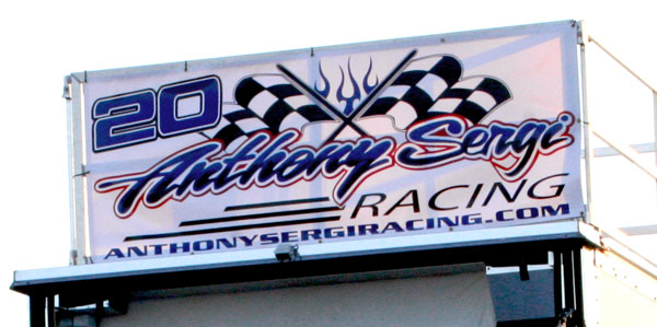 Anthony Sergi Racing banner