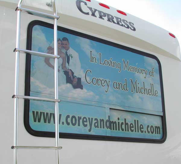 see through window print on rv