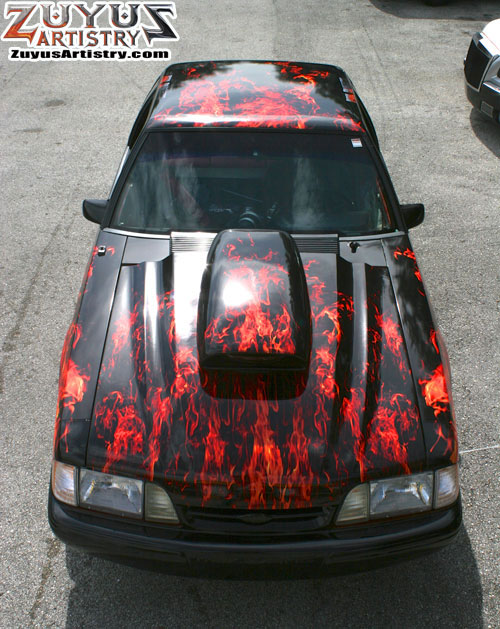 cottman drag car hood