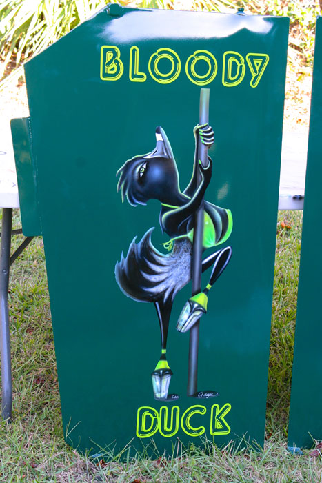 bloody duck rudder
