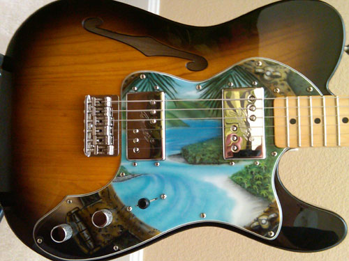 Trunk bay on telecaster/zuyus